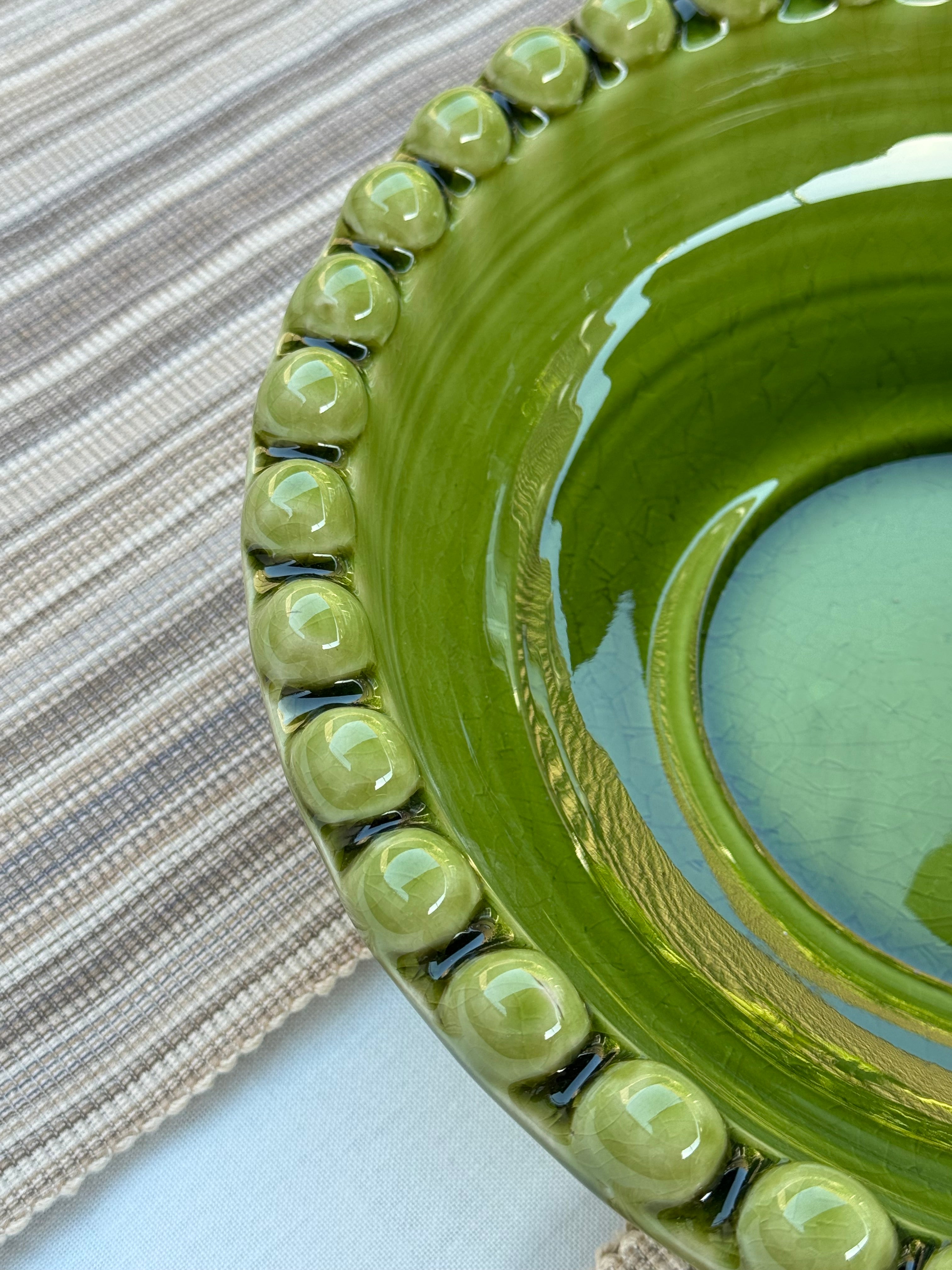 Ceramic Bowl Dotted