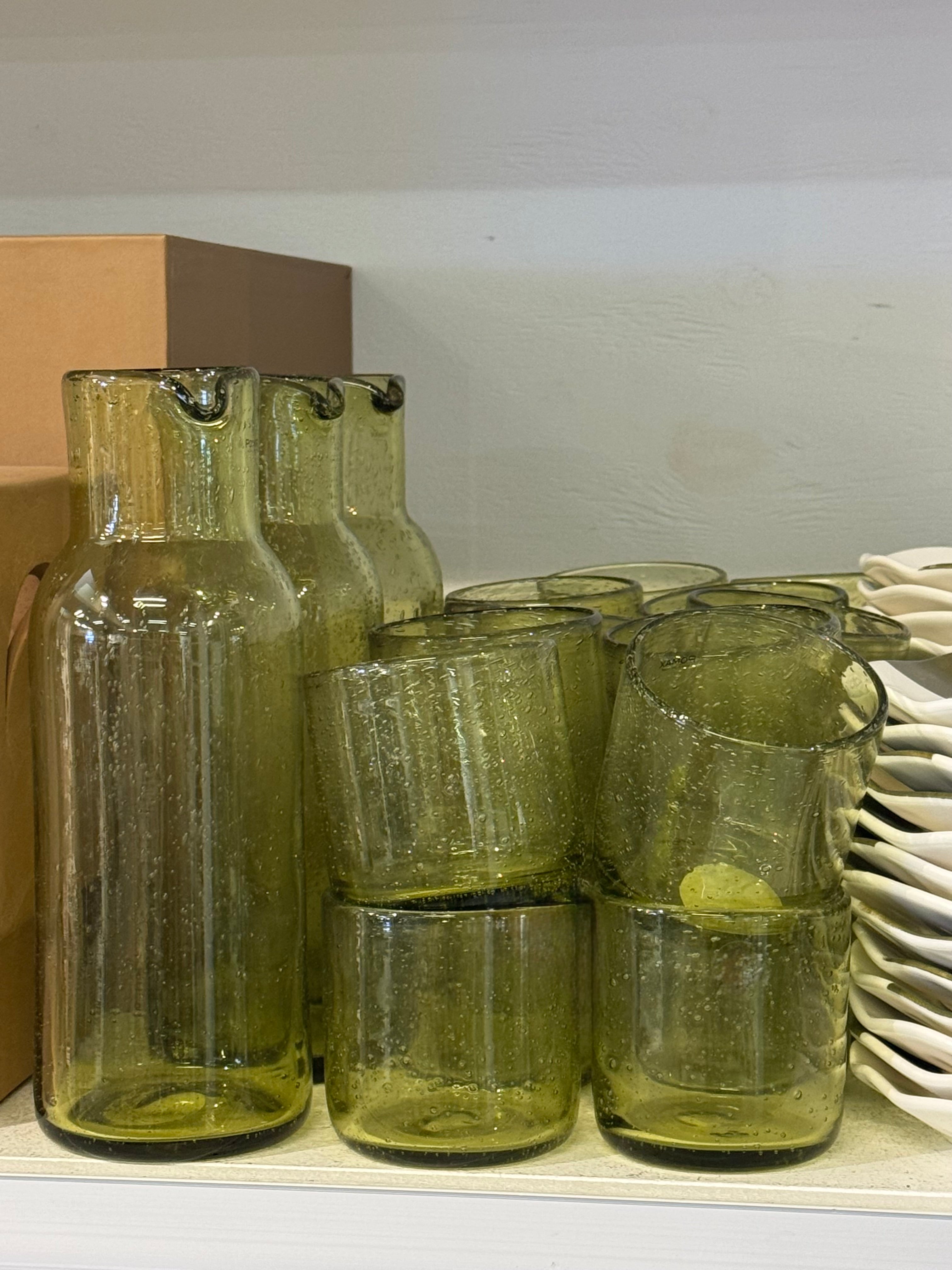Waterglasses Olive