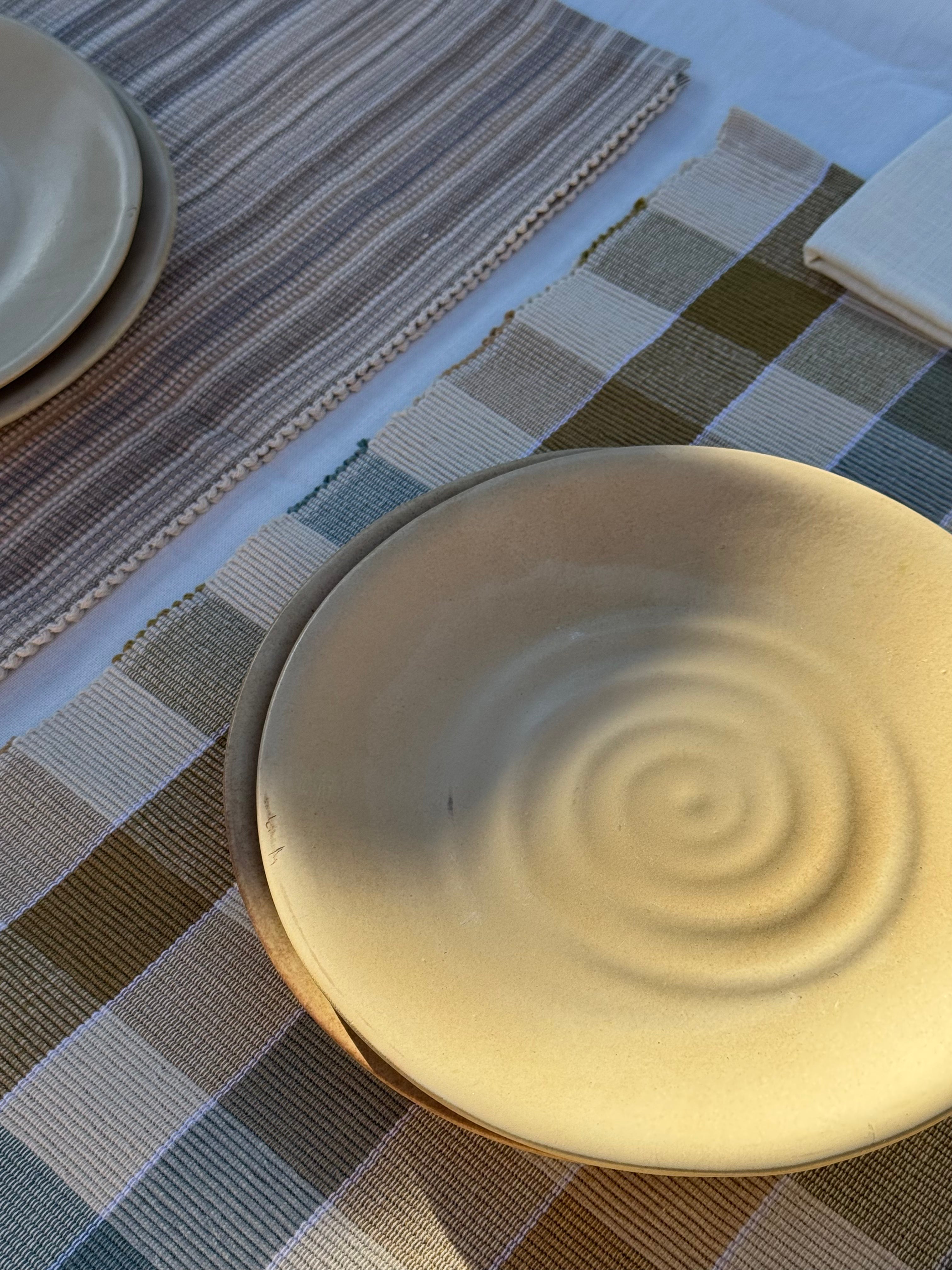 Breakfast plates sandy