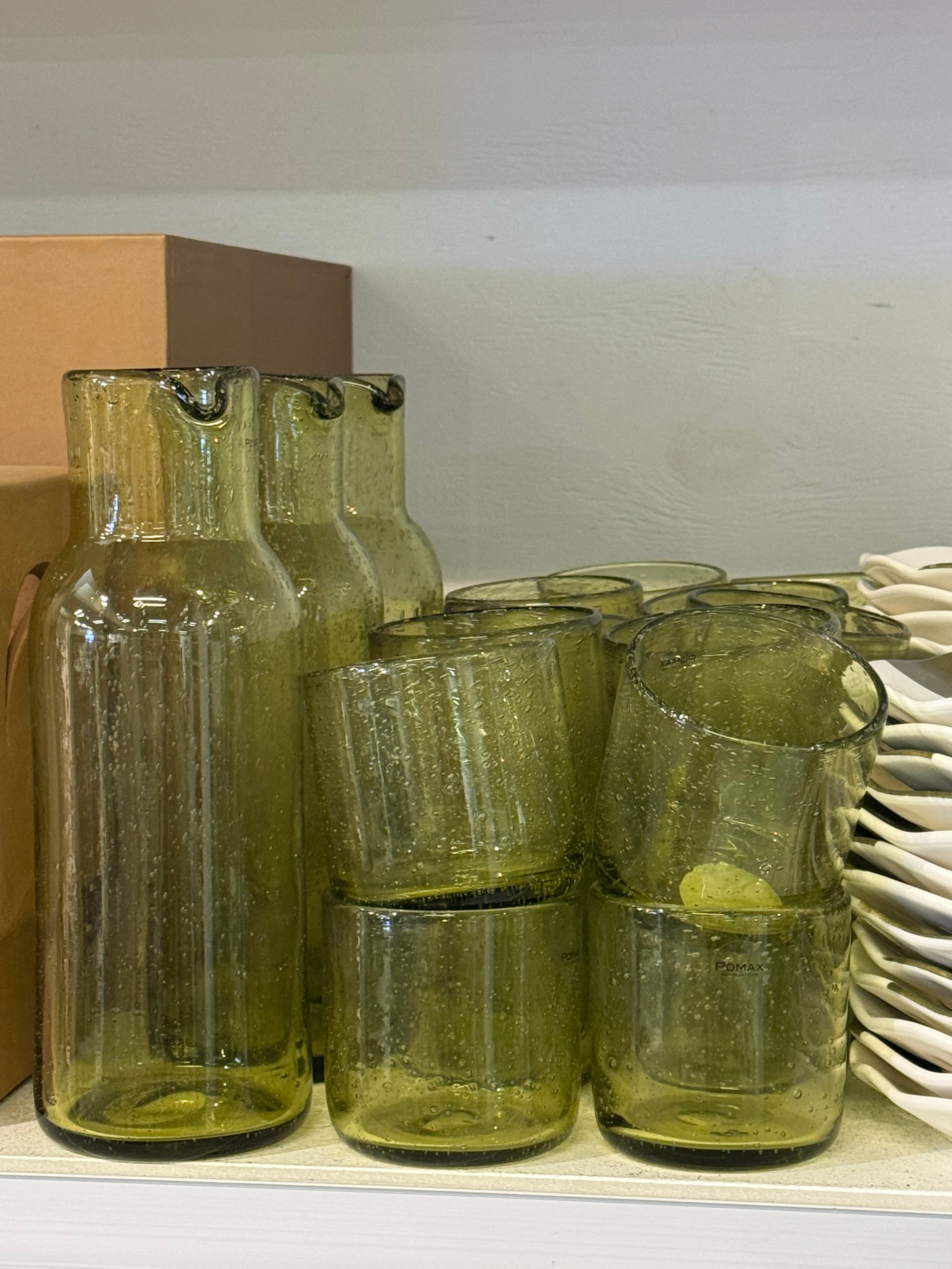 Waterglasses Olive