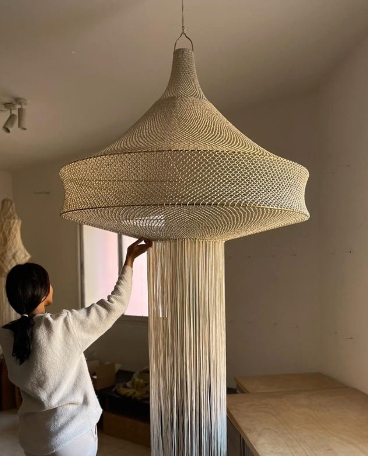 Lamp crochet